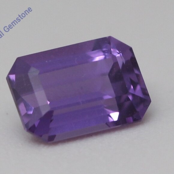 Emerald Loose Sapphire (1.42 Ct Pinkish Purple Vs2) Gia C53000095 - Picture 3 of 6